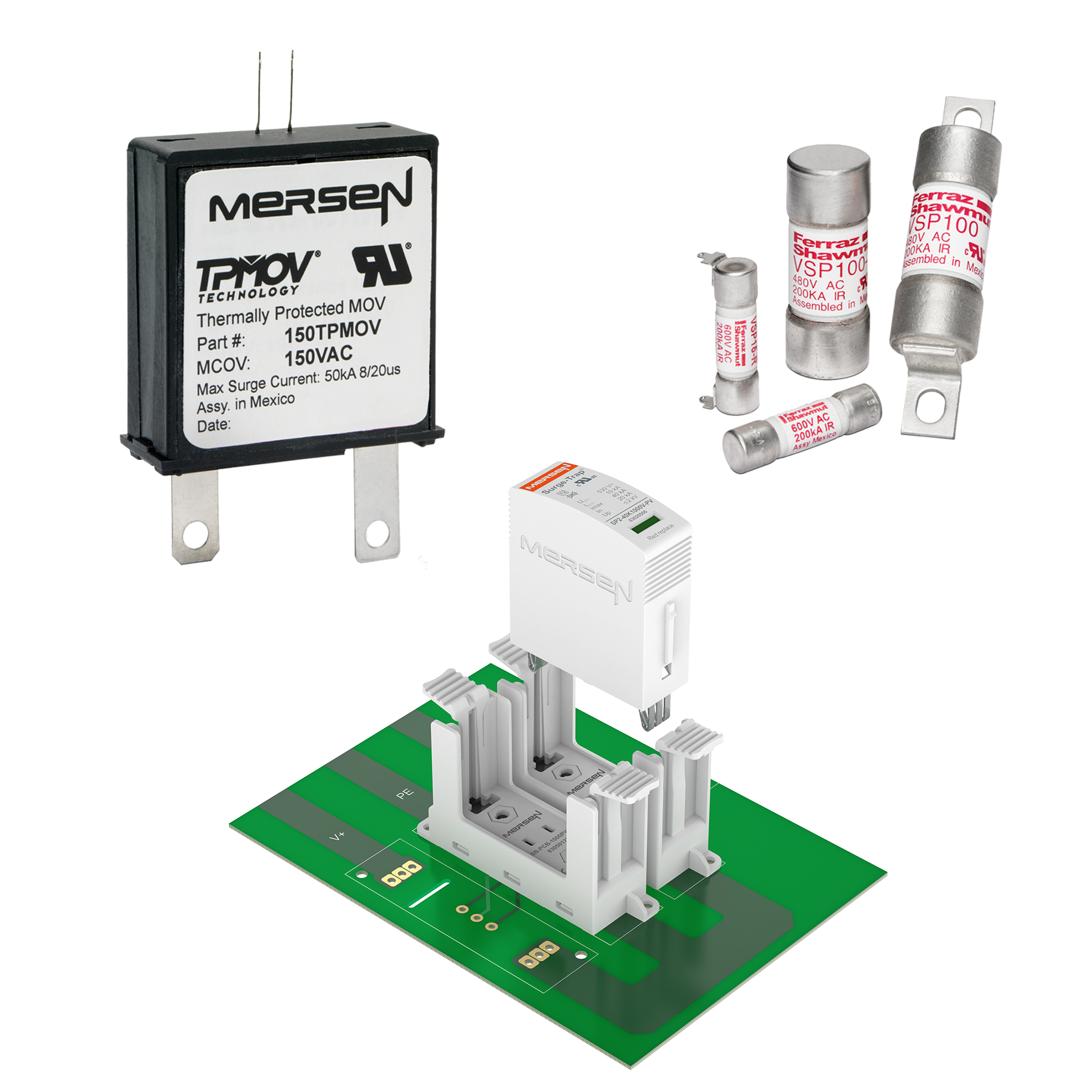 Surge Protection, Lightning Protection and Power Monitoring Mersen
